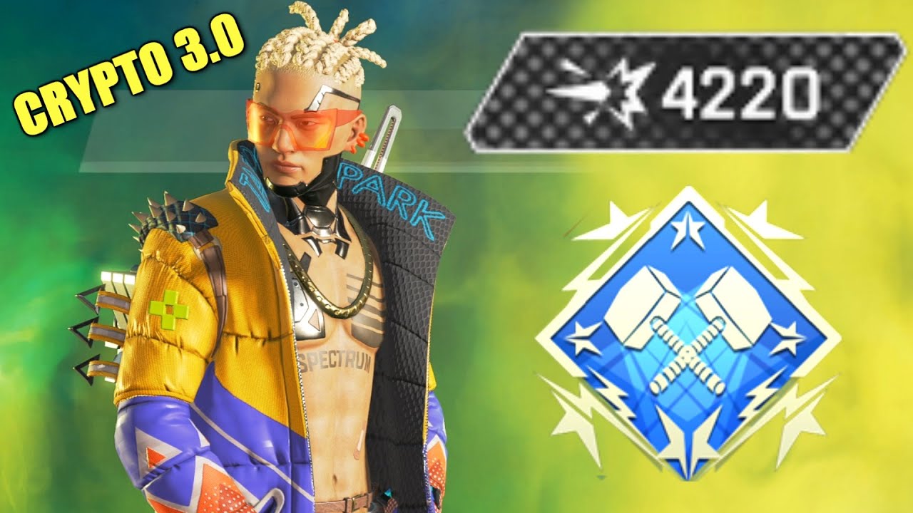 Crypto's Voice Actor got me the 4K Damage Badge for Crypto in Apex Legends