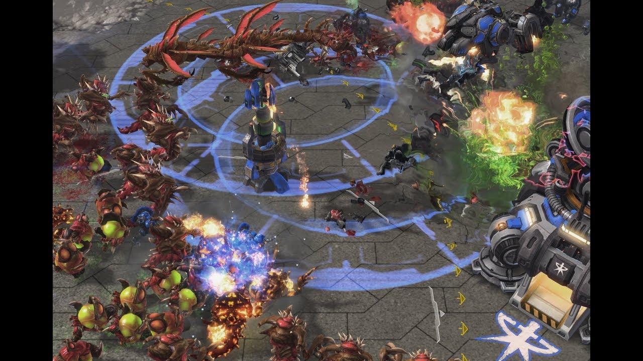 Dark (Z) v Maru (T) on Acropolis - StarCraft 2 - Legacy of the Void 2019