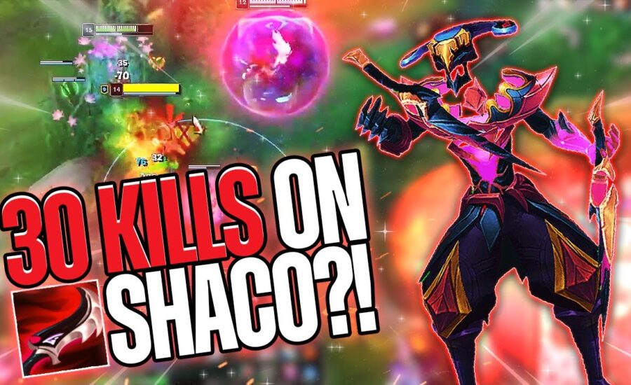 Dropping A 30 KILL Bomb With ASSASSIN SHACO! (PENTAKILL?!) - League Of Legends