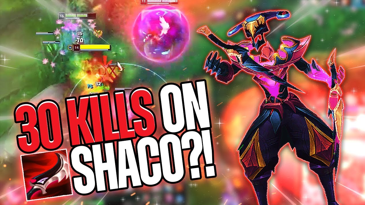 Dropping A 30 KILL Bomb With ASSASSIN SHACO! (PENTAKILL?!) - League Of Legends