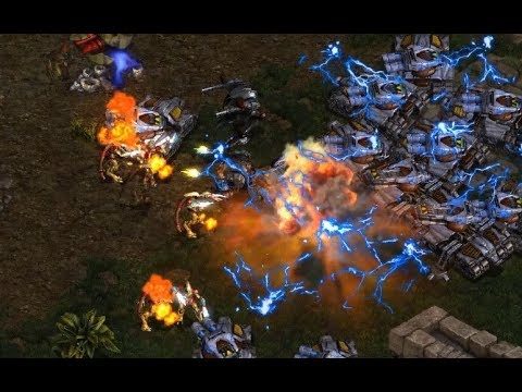 EPIC - Flash (T) v Light (P) on Fighting Spirit- Brood War REMASTERED 2019