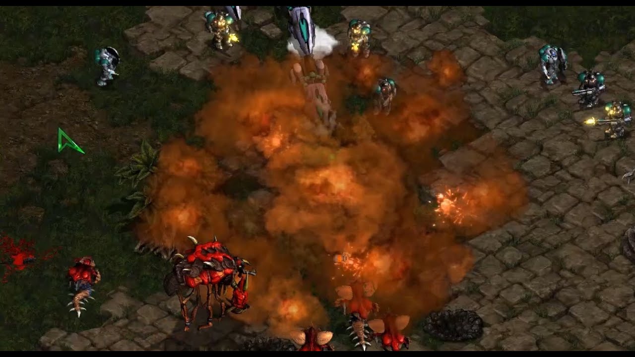 Effort (Z) v Last (T) on Fighting Spirit - StarCraft - Brood War