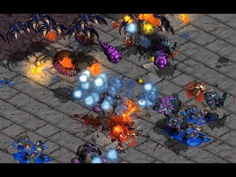 Fastest Map Ever 3v3 on Space - StarCraft - Brood War REMASTERED