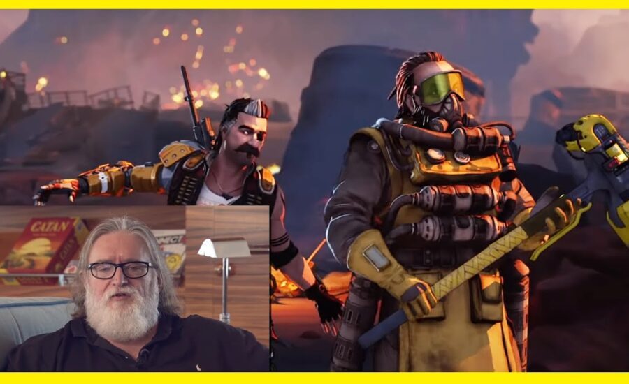 Gabe Newell Wants to Play Apex Legends, Horizon Lore, Caustic Heirloom  - Apex Legends News #shorts