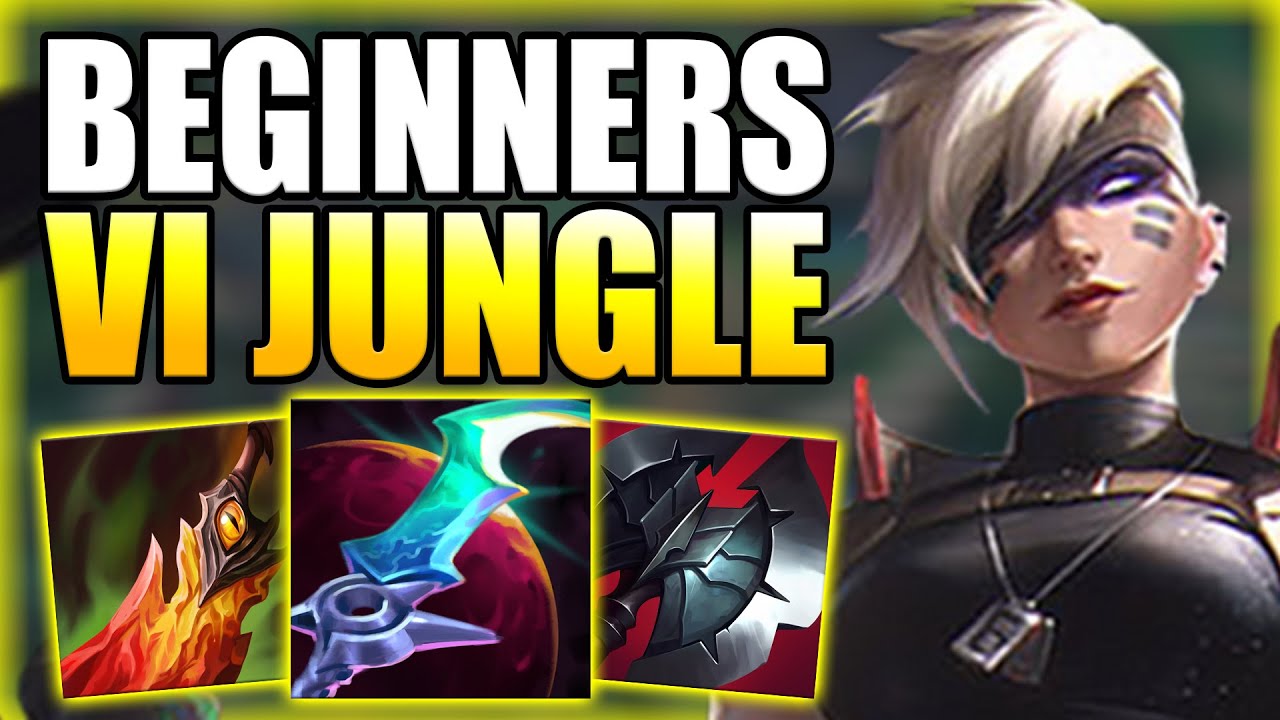 HOW TO PLAY VI JUNGLE FOR BEGINNERS IN-DEPTH GUIDE S13! - Best Build/Runes S+ - League of Legends