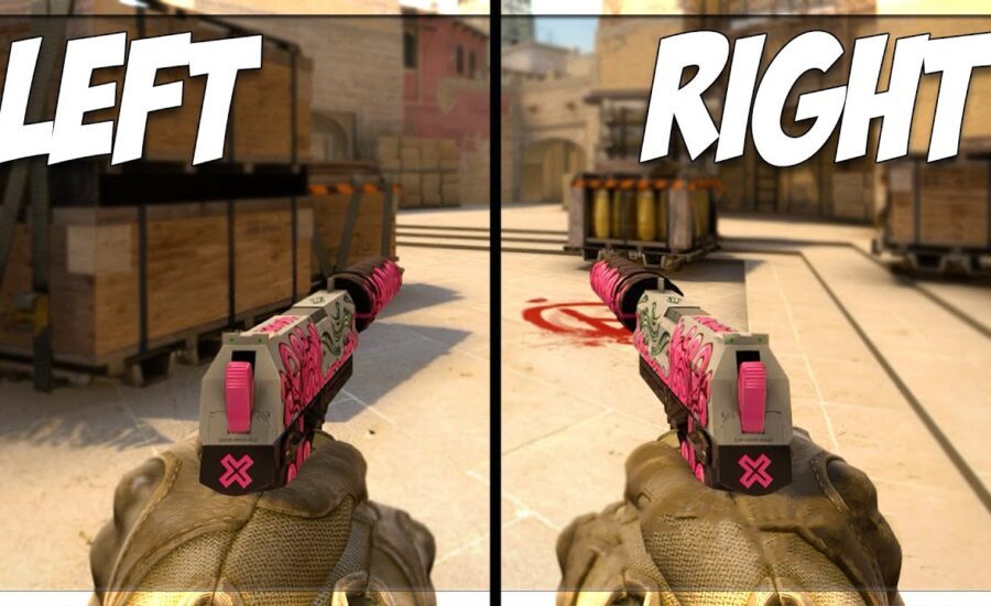 HOW TO SWITCH YOUR WEAPON HAND IN CSGO!!