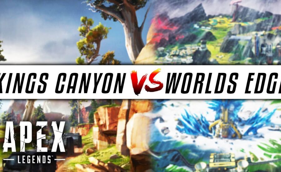 KING'S CANYON VS WORLD'S EDGE....(Apex Legends PS4)