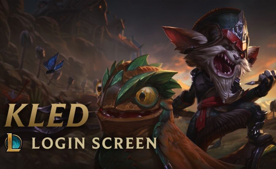 Kled, the Cantankerous Cavalier | Login Screen - League of Legends