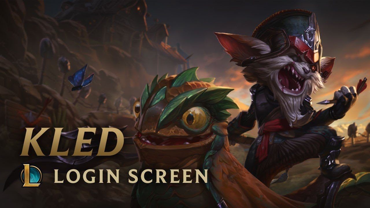 Kled, the Cantankerous Cavalier | Login Screen - League of Legends