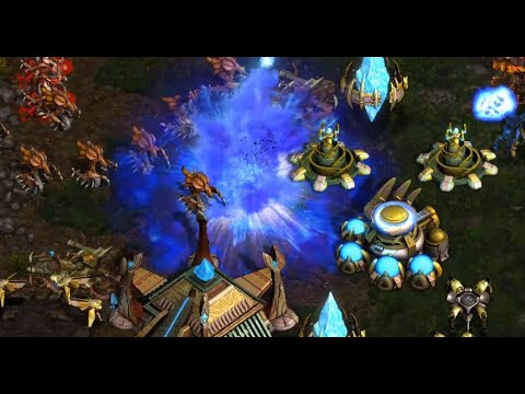 Larva (Z) v Ruin (P) on Neo Sylphid - StarCraft - Brood War 2021