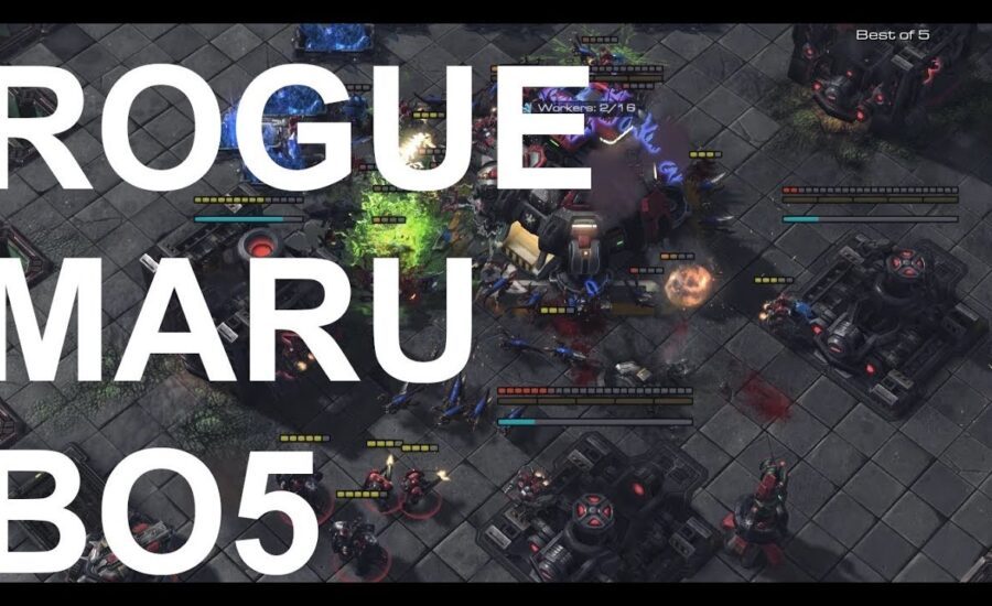 Maru (T) v Rogue (Z) BEST OF 5 - StarCraft2 - Legacy of the Void 2018
