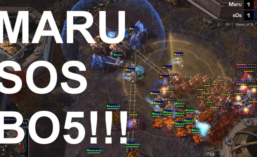 Maru (T) v sOs (P) BEST OF 5 - StarCraft2 - Legacy of the Void 2018