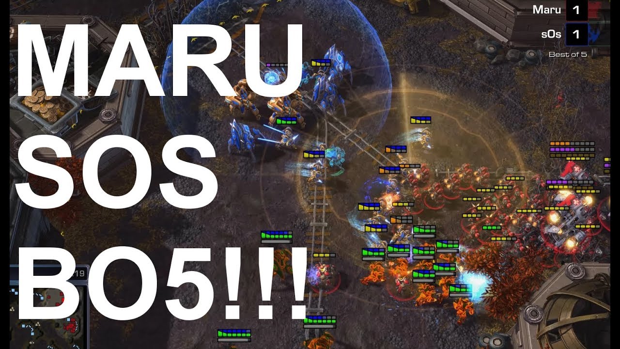 Maru (T) v sOs (P) BEST OF 5 - StarCraft2 - Legacy of the Void 2018