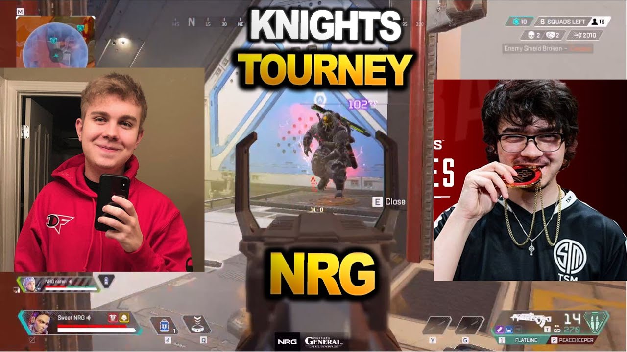 NRG Sweetdreams Team in Knights Carnage Cup Qualifiers  | FIRST GAME | PERSPECTIVE ( apex legends )