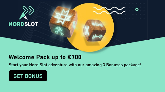 NordSlot - Welcome Pack up to €700