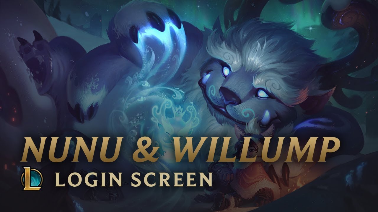 Nunu & Willump, the Boy and his Yeti | Login Screen - League of Legends