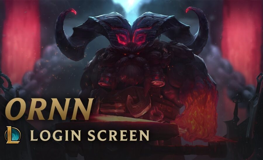 Ornn, the Fire below the Mountain | Login Screen - League of Legends