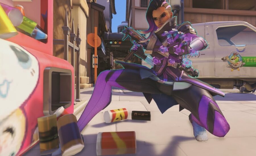 Overwatch - Sombra the Cleaner Lady