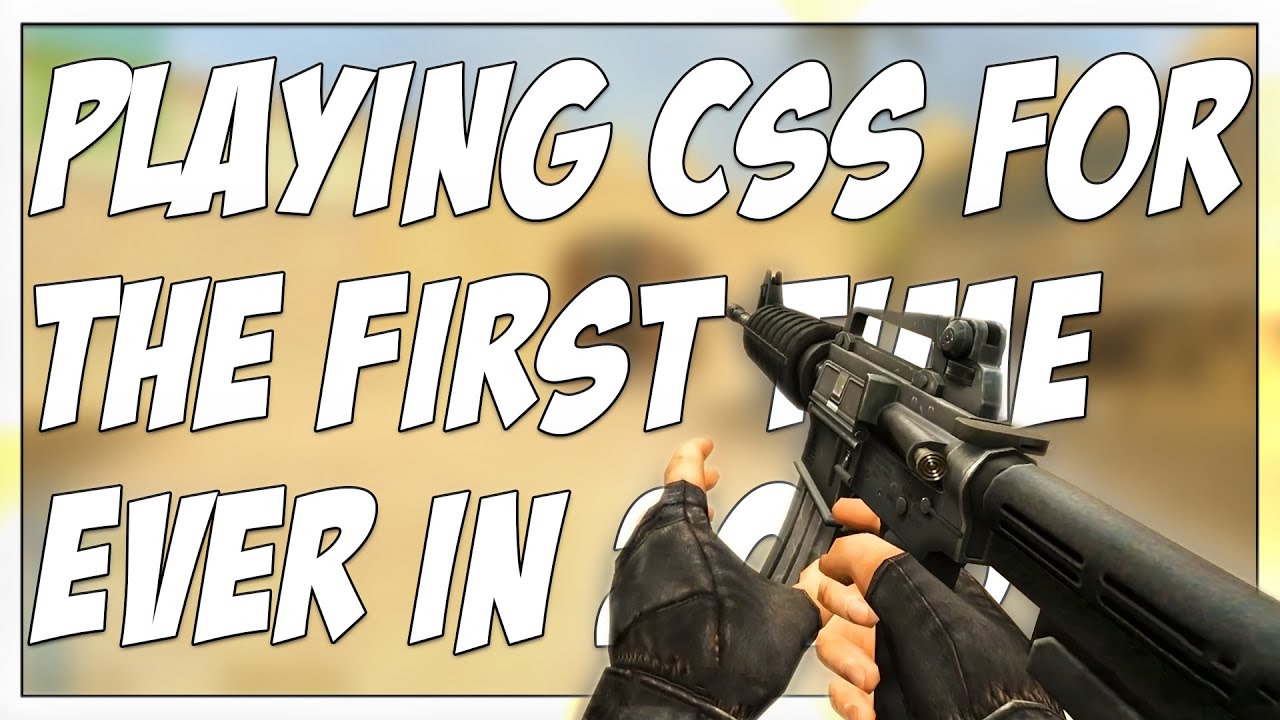 PLAYING COUNTER STRIKE SOURCE FOR THE FIRST TIME!! (WHAT ITS LIKE IN 2020)