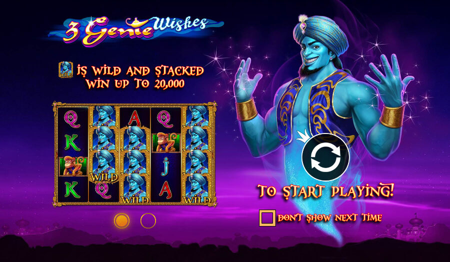 Play 3 Genie Wishes® Free Game Slot by Pragmatic Play