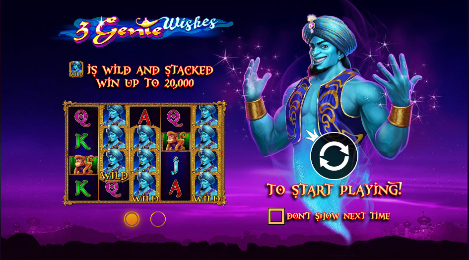 Play 3 Genie Wishes® Free Game Slot by Pragmatic Play