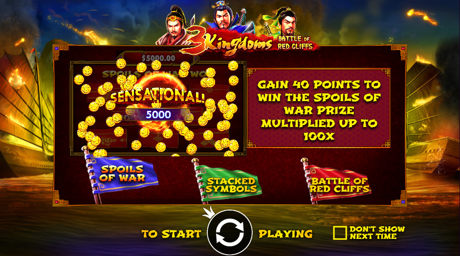 Play 3 Kingdoms – Battle of Red Cliffs® Free Game Slot by Pragmatic Play