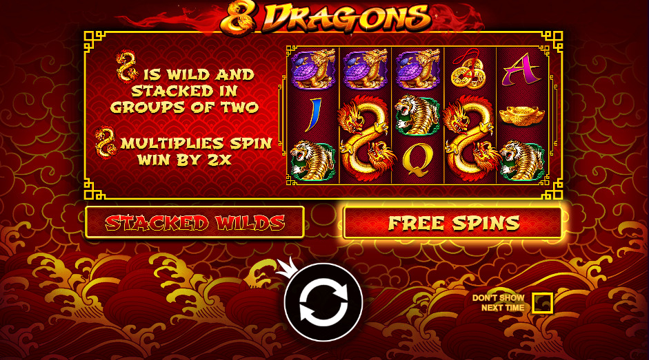 Play 8 Dragons® Free Game Slot by Pragmatic Play