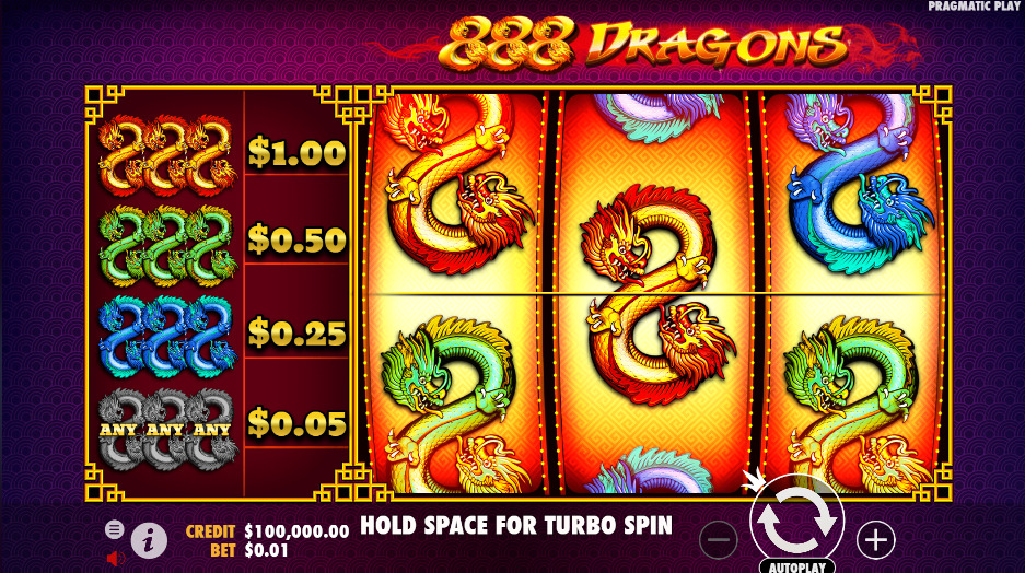 Play 888 Dragons® Free Game Slot by Pragmatic Play