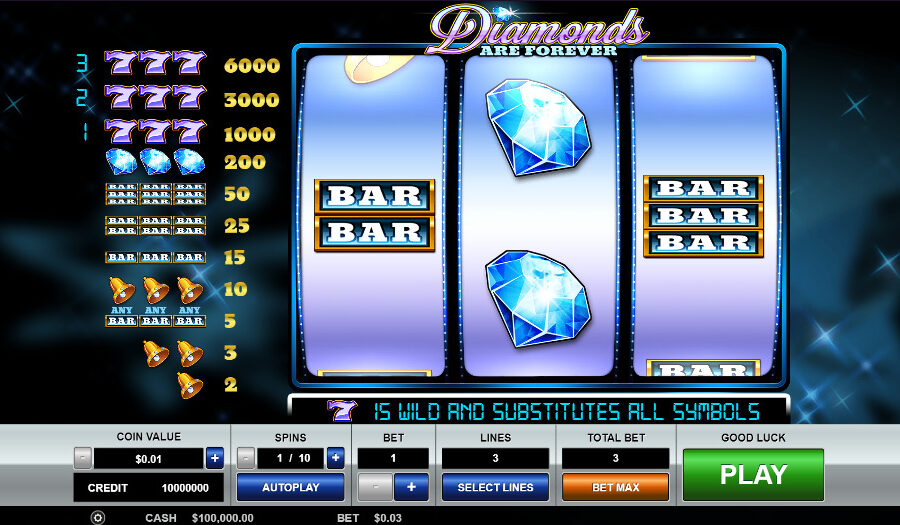 Play Diamonds are Forever® Free Game Slot by Pragmatic Play