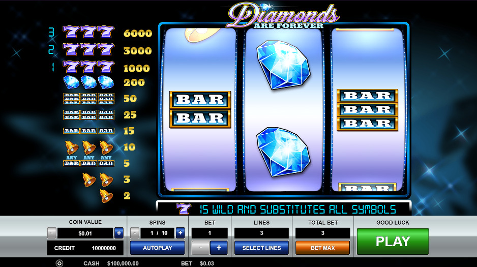 Play Diamonds are Forever® Free Game Slot by Pragmatic Play