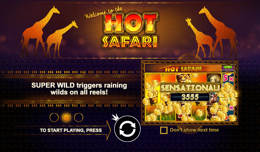 Play Hot Safari® Free Game Slot by Pragmatic Play