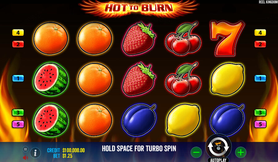 Play Hot To Burn® Free Game Slot by Pragmatic Play