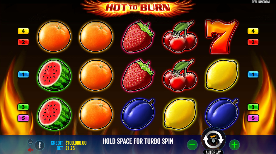 Play Hot To Burn® Free Game Slot by Pragmatic Play