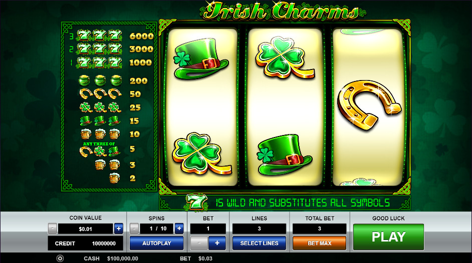 Play Irish Charms® Free Game Slot by Pragmatic Play