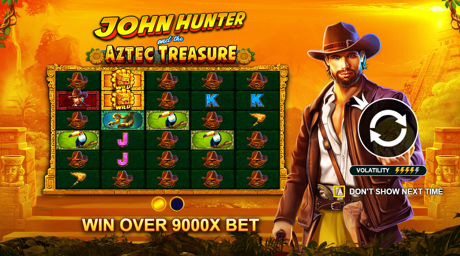 Play John Hunter and the Aztec Treasure® Free Game Slot by Pragmatic Play