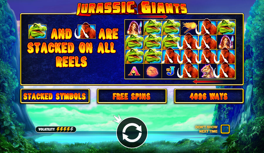 Play Jurassic Giants® Free Game Slot by Pragmatic Play