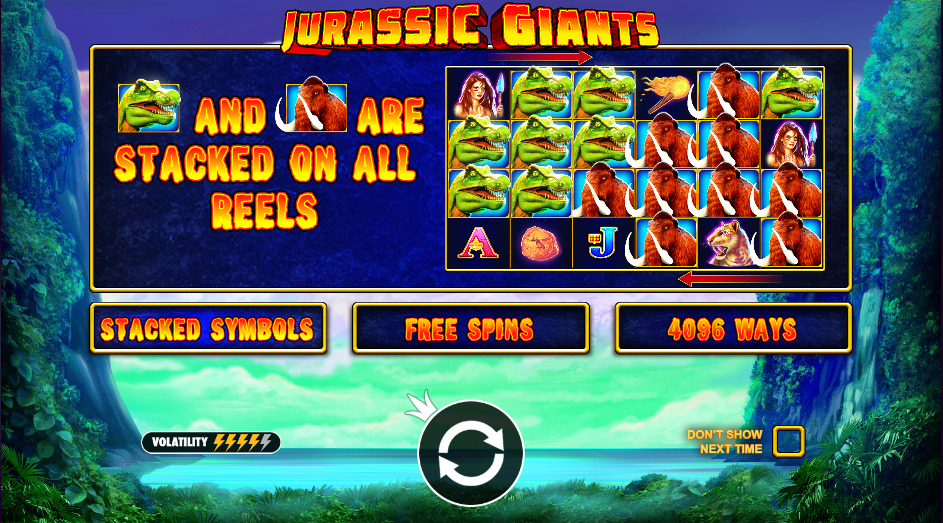 Play Jurassic Giants® Free Game Slot by Pragmatic Play