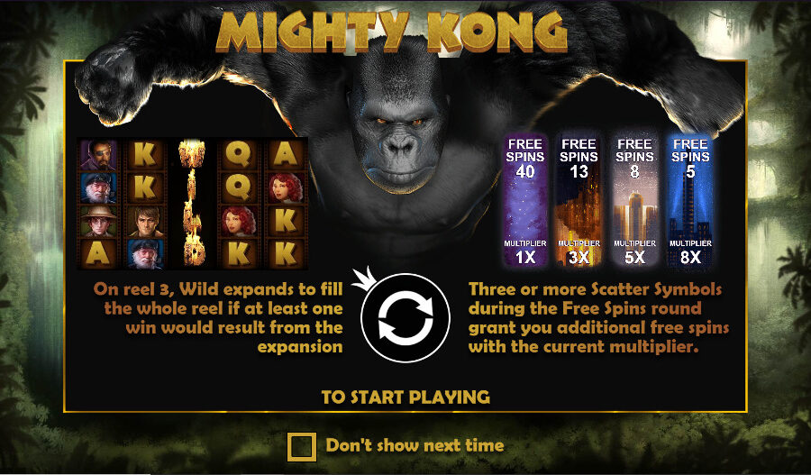 Play Mighty Kong® Free Game Slot by Pragmatic Play