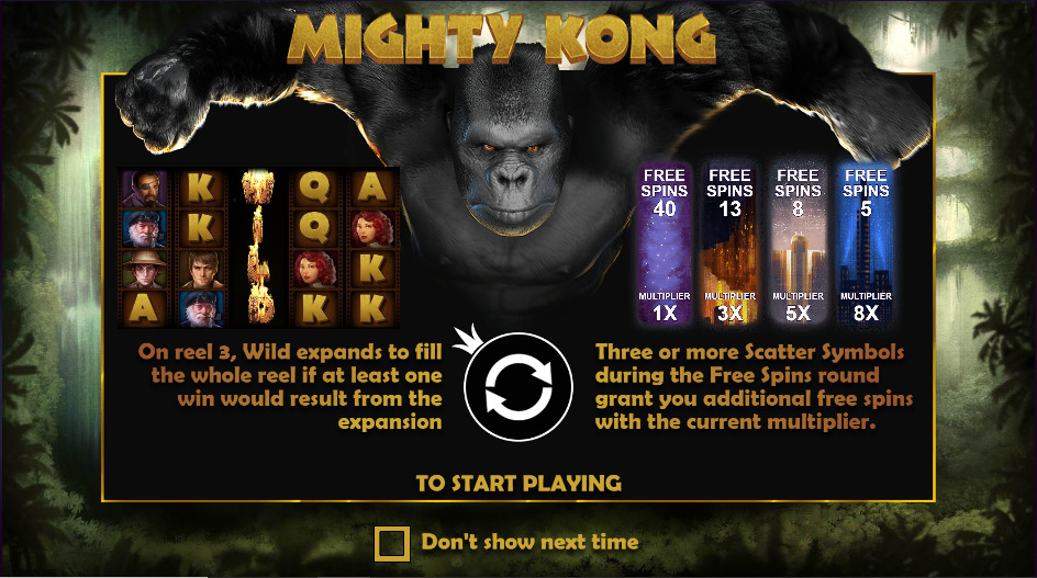 Play Mighty Kong® Free Game Slot by Pragmatic Play