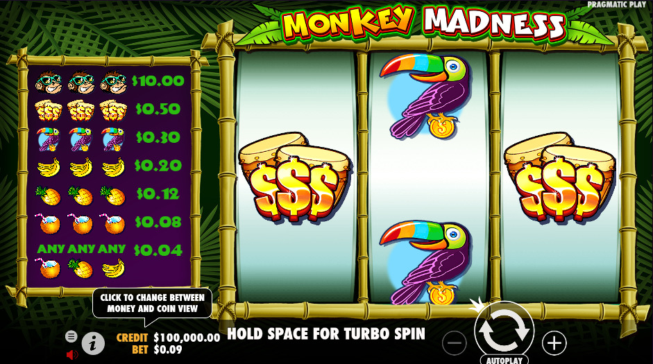 Play Monkey Madness® Free Game Slot by Pragmatic Play