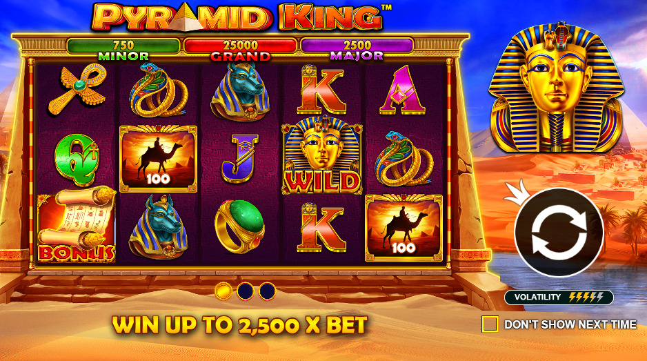 Play Pyramid King® Free Game Slot by Pragmatic Play