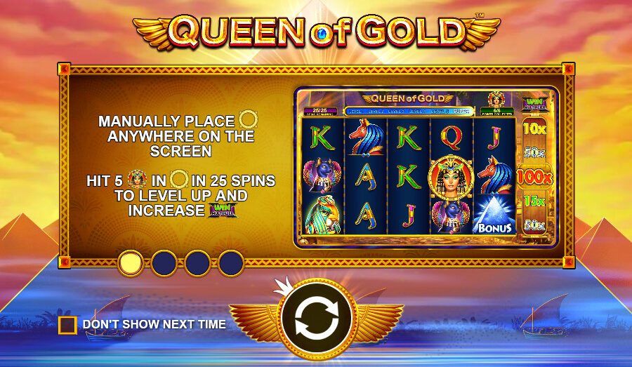 Play Queen of Gold® Free Game Slot by Pragmatic Play