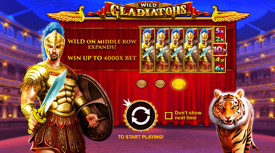 Play Wild Gladiators® Free Game Slot by Pragmatic Play