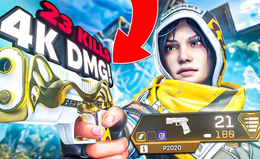 So.. i Dropped 23 Kills With a P2020 (Apex Legends)
