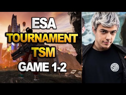 TSM ImperialHal shows How to use the Charge Rifle in tournament  ( apex legends )