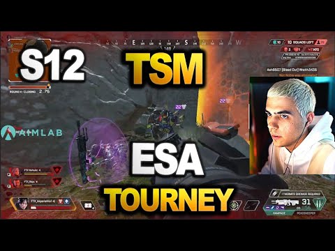 TSM Imperialhal Team FIRST IN SEASON 12 ESA Stormpoint tournament  | ( apex legends