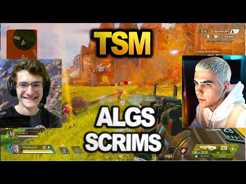 TSM Imperialhal team Played  ALGS Scrims and won  FIRST GAME !! ( apex legends ) ( apex legends )