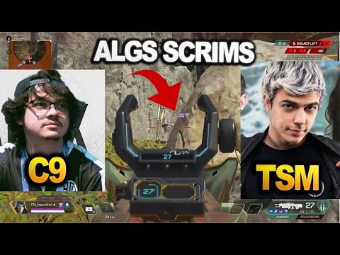 TSM Imperialhal team in ALGS Pro League Scrims... IS TSM READY FOR ALGS? ( apex legends )