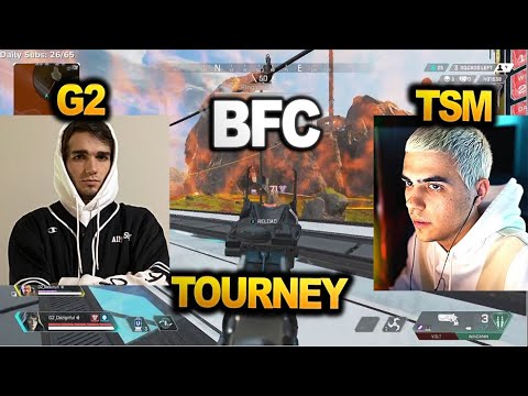 TSM Imperialhal's Team  in  BFC Tournament | FIRST GAME | TSM - G2 | PERSPECTIVE  ( apex legends )