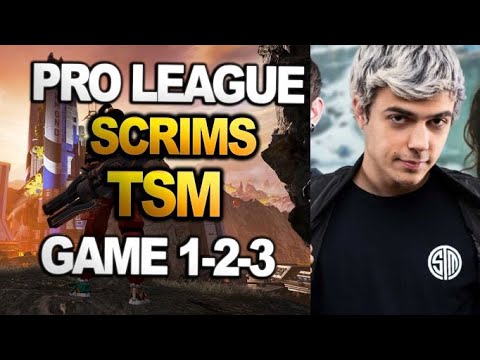 TSM Imperialhal's Team  in  PRO LEAGUE SCRIMS |  GAME 1-2-3 |  ( apex legends )